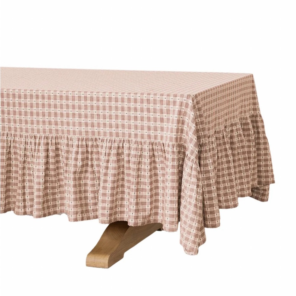 ISO McGee & Co. x Loeffler Randall Gardenia tablecloth
